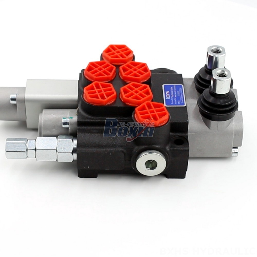 Hydraulic Innovation: P40A Manual 2 Spool Monoblock Directional Valve | Global Supply main image