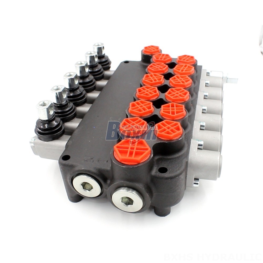 P80-G12-G34-OT 6-Spool Hydraulic Directional Valve | Factory Direct & Customizable cover photo