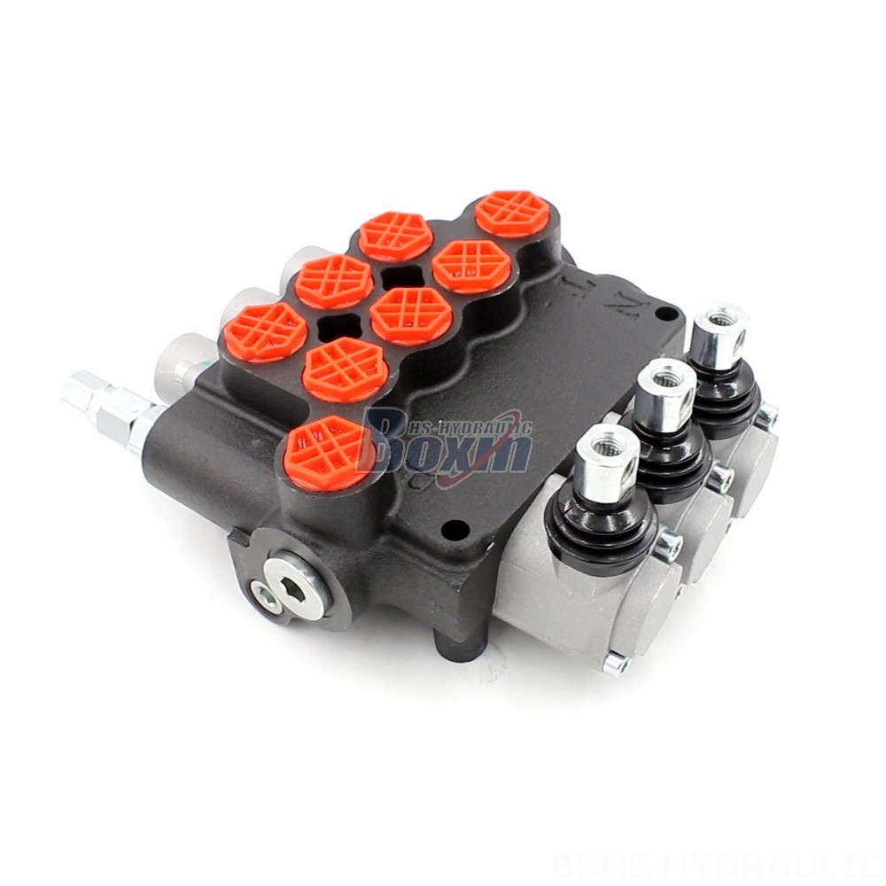 P80-G34-3OT Manual 3 Spool Monoblock Directional Valve | Manufacturer & Global Supplier main image