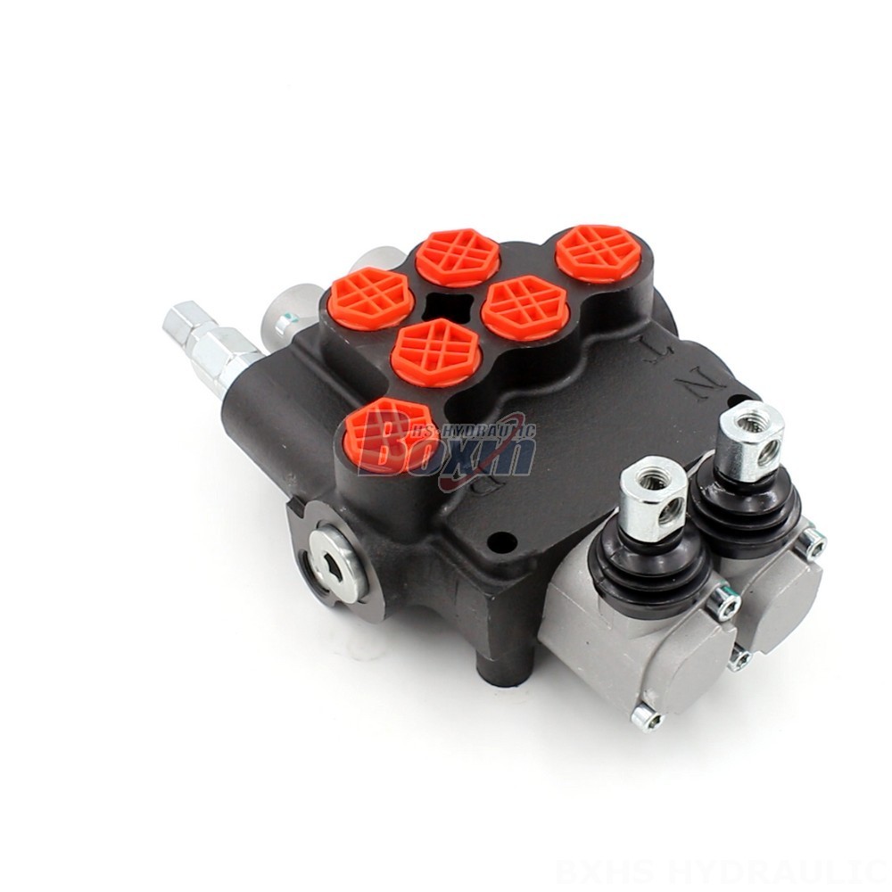 P80-G34-G12 2-Spool Hydraulic Directional Valve | Factory Direct & Customizable main image