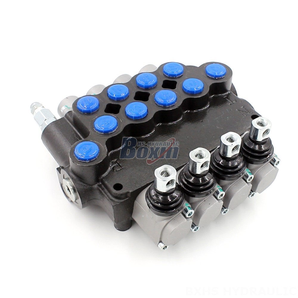 P80-U78-4OT Manual 4 Spool Directional Valve: Reliable Hydraulic Control cover photo