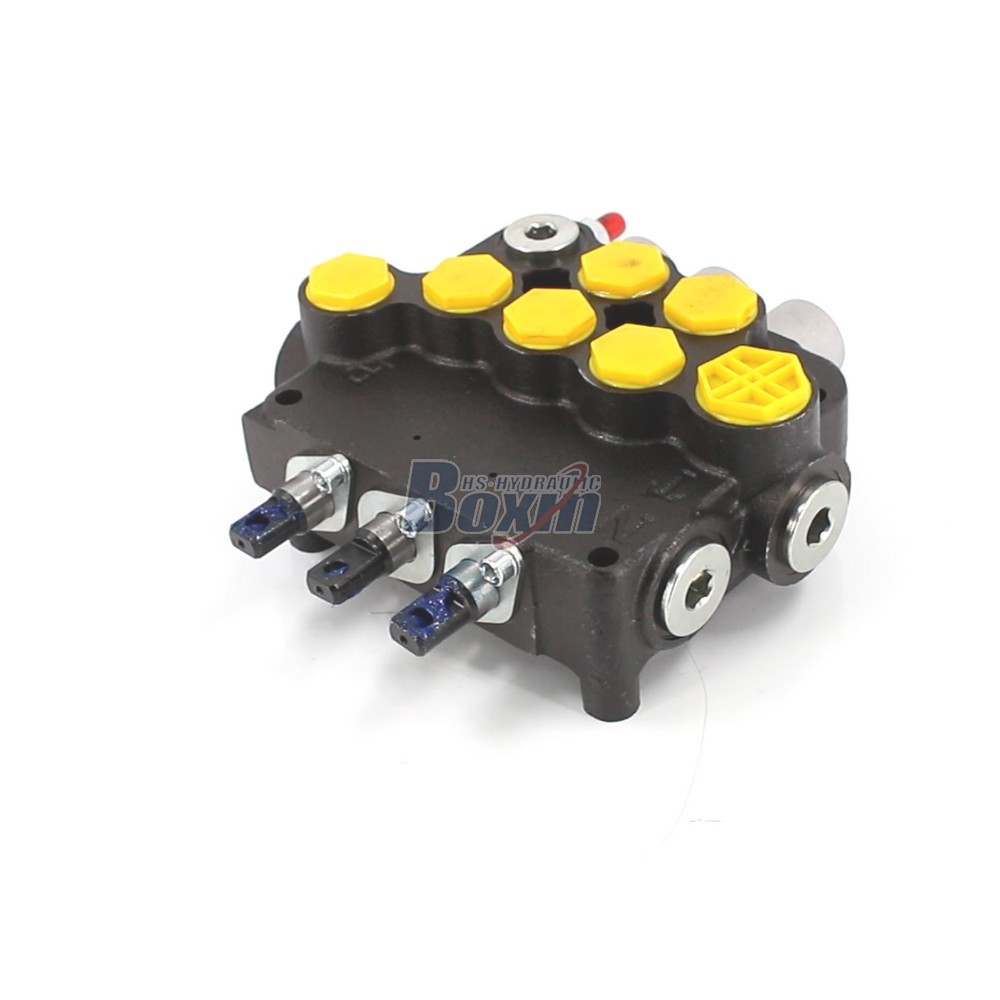 High Pressure P80A-G-BT-2OT 3 Spool Hydraulic Directional Valve main image