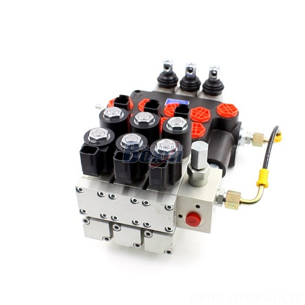 P80 Electro-hydraulic 3 Spool Monoblock Directional Valve | Manufacturer & Global Supplier cover photo