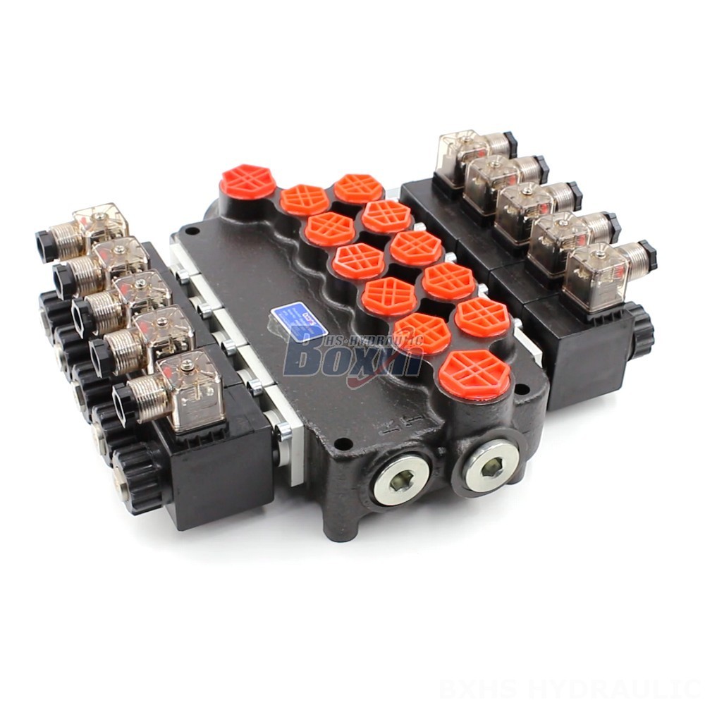 Partner with Us: Distribute the P80 Solenoid 5 Spool Monoblock Directional Valve cover photo