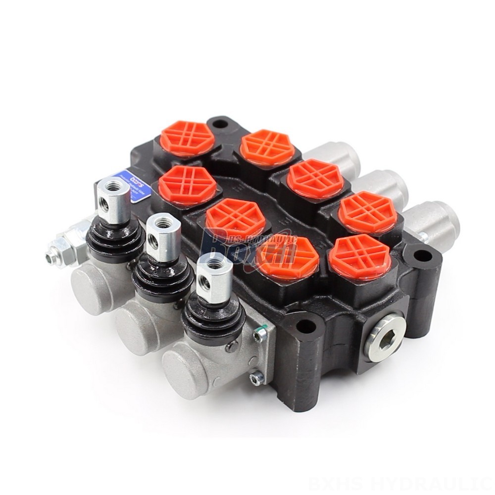 Q95 Manual 3 Spool Monoblock Directional Valve: Precision Engineered for Optimal Fluid Control main image
