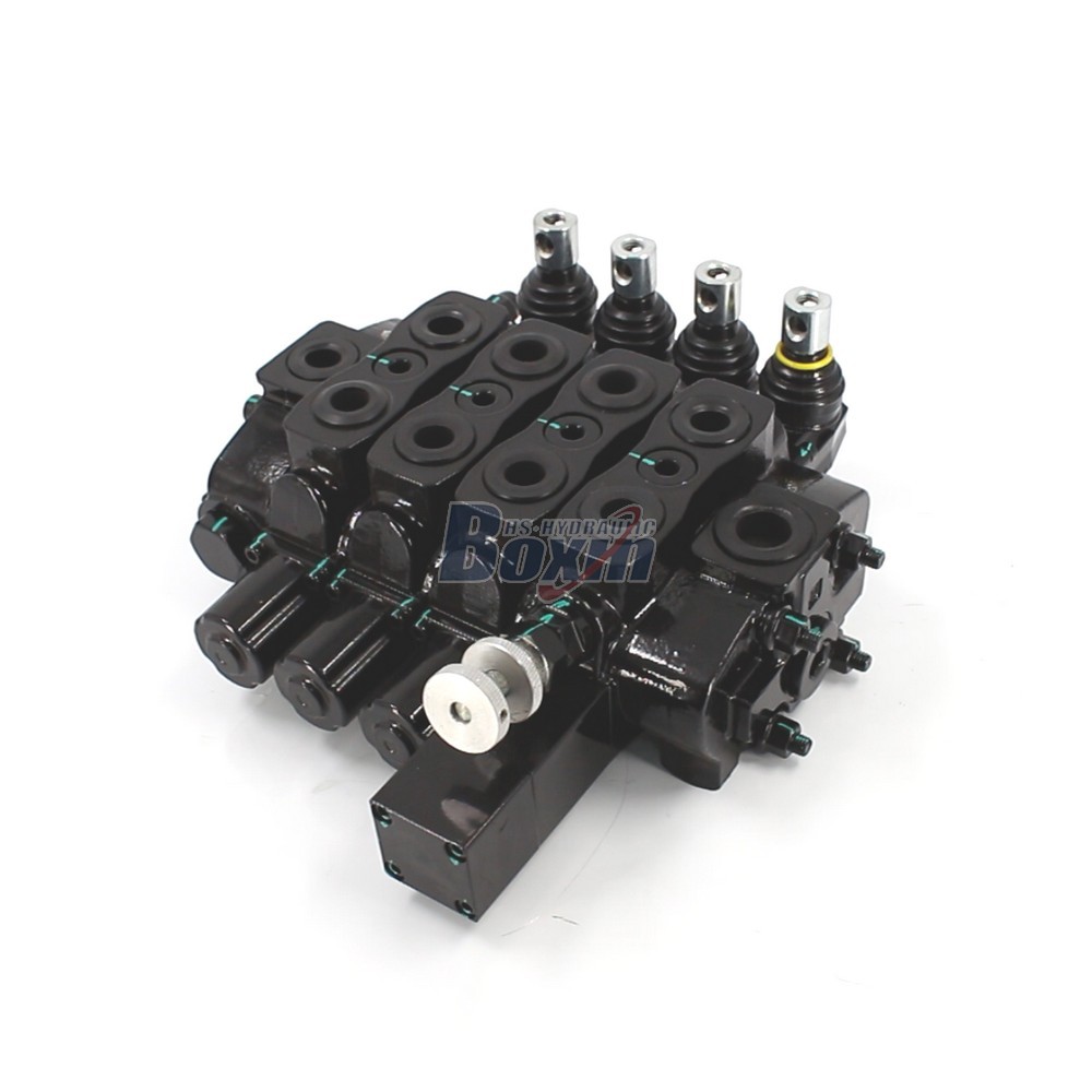 High Performance SD8-OTAMW Manual 4 Spool Sectional Valve cover photo