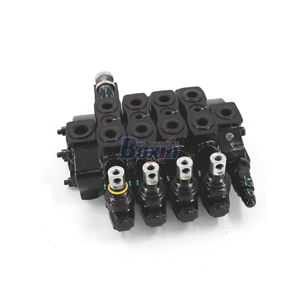Factory Wholesale SD8-OTAMW Manual 4 Spool Sectional Directional Valve main image