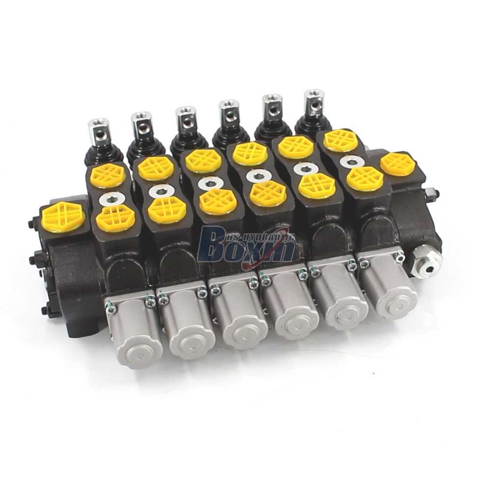 SD8 Series 6 Spool Hydraulic Sectional Control Valve main image