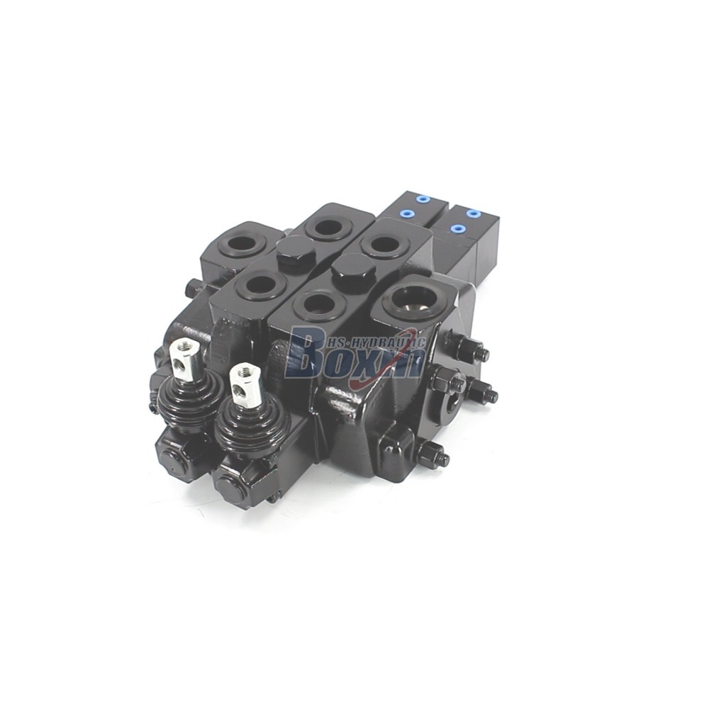 Industrial Grade SDS180Q Manual and Pneumatic 2 Spool Sectional Valve Supplier main image
