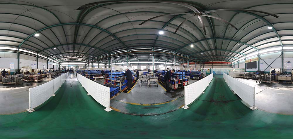 Widok panoramiczny 360° fabryki Boxinhuasheng Hydraulic