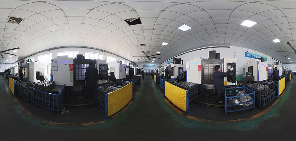 Widok panoramiczny 360° fabryki Boxinhuasheng Hydraulic
