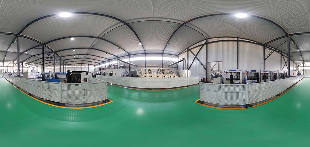 Widok panoramiczny 360° fabryki Boxinhuasheng Hydraulic