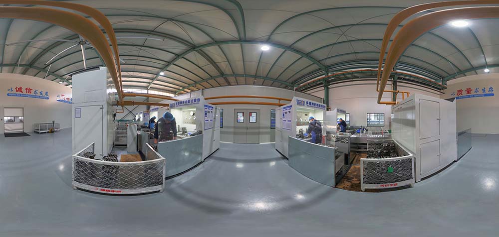Widok panoramiczny 360° fabryki Boxinhuasheng Hydraulic