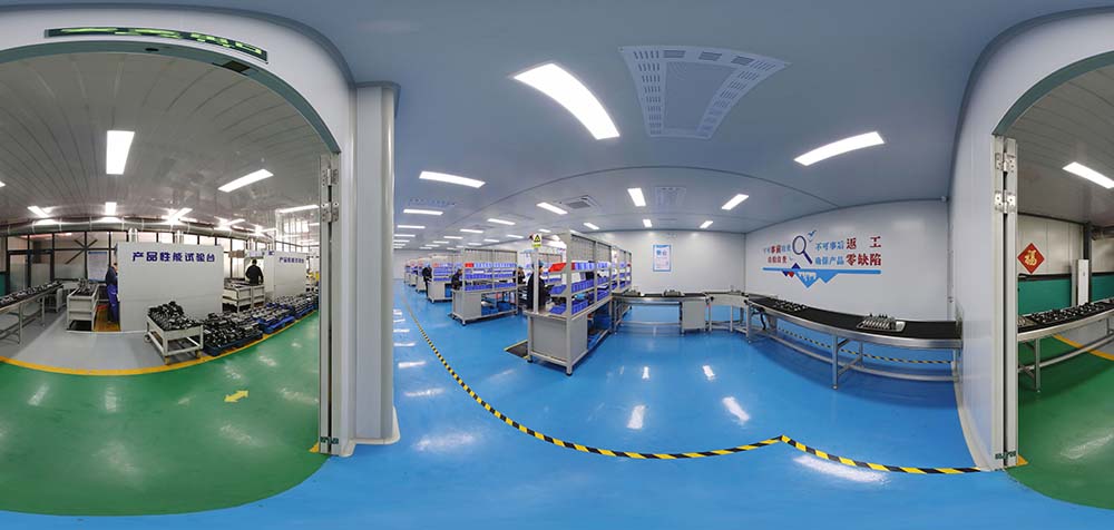 Widok panoramiczny 360° fabryki Boxinhuasheng Hydraulic